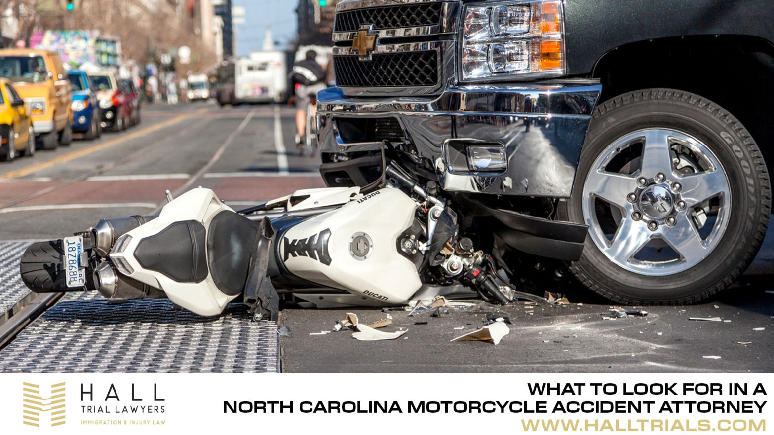 North Carolina Motorcycle Accident Attorney | Hall Trial Lawyers